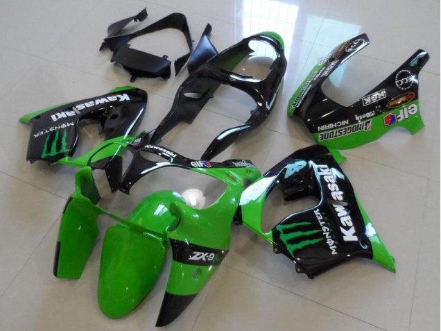 Cheap 2000-2001 Green Monster Kawasaki Ninja ZX9R Motorcycle Fairings & Bodywork Canada Cheap 2000-2001 Green Monster Kawasaki Ninja ZX9R Motorcycle Fairings & Bodywork Canada