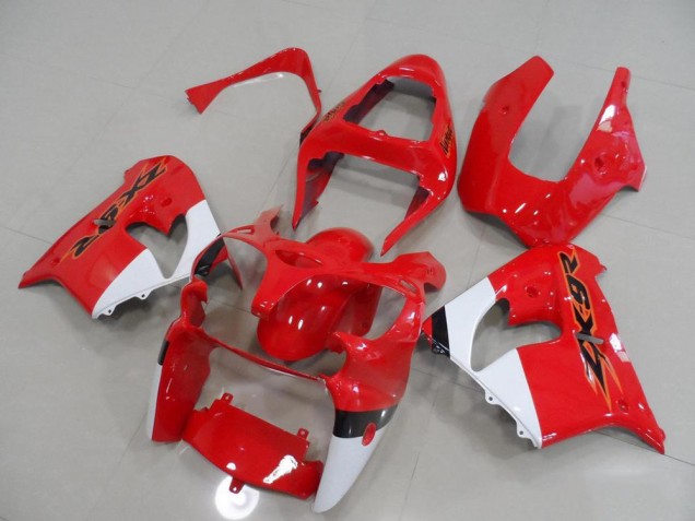 Cheap 2000-2001 Red and White Kawasaki Ninja ZX9R Motorcycle Fairings & Bodywork Canada Cheap 2000-2001 Red and White Kawasaki Ninja ZX9R Motorcycle Fairings & Bodywork Canada