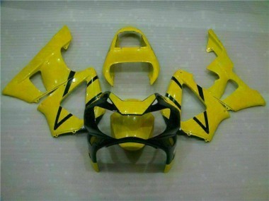 Cheap 2000-2001 Yellow Honda CBR900RR 929RR Motorcycle Fairings Canada