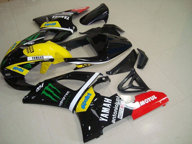 Cheap 2000-2001 Yellow Monster Yamaha YZF R1 Motorcycle Fairings & Bodywork Canada Cheap 2000-2001 Yellow Monster Yamaha YZF R1 Motorcycle Fairings & Bodywork Canada