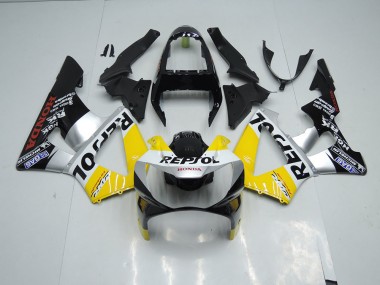 Cheap 2000-2001 Yellow Silver Black Honda CBR900RR 929 Motorcycle Fairings Canada