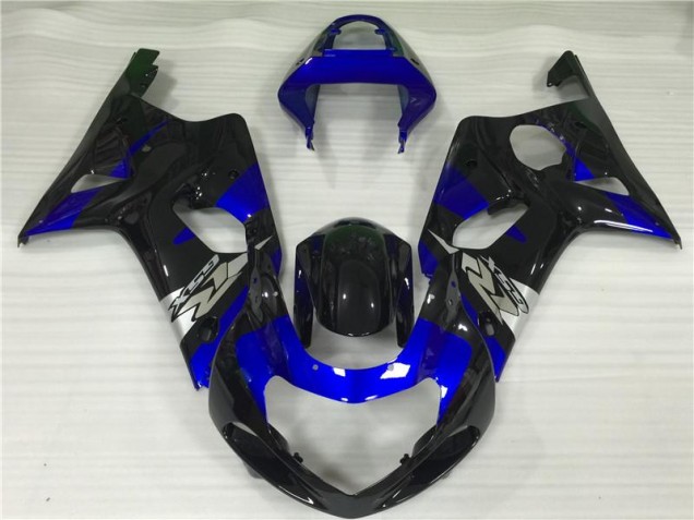 Cheap 2000-2002 Blue Black Suzuki GSXR 1000 Motorcycle Fairings Canada Cheap 2000-2002 Blue Black Suzuki GSXR 1000 Motorcycle Fairings Canada