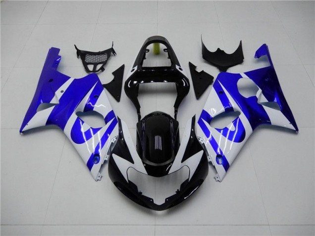 Cheap 2000-2002 Blue White Suzuki GSXR 1000 Motorcycle Fairings Canada