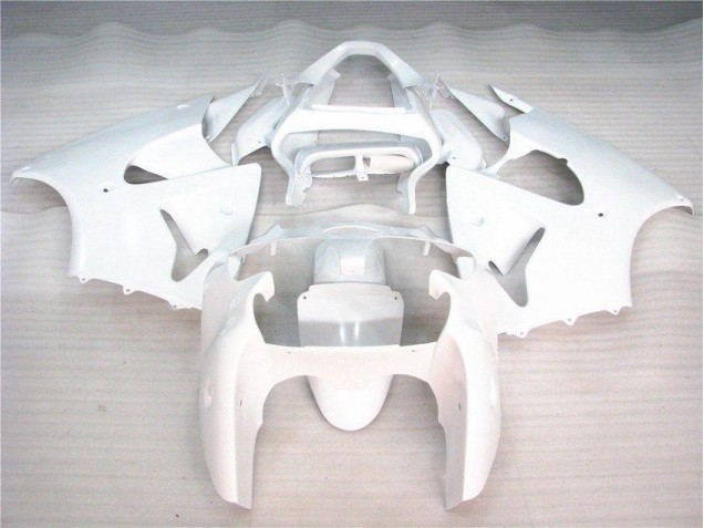 Cheap 2000-2002 Glossy White Kawasaki Ninja ZX6R Motorcycle Fairings Canada Cheap 2000-2002 Glossy White Kawasaki Ninja ZX6R Motorcycle Fairings Canada