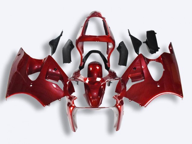 Cheap 2000-2002 Red Kawasaki Ninja ZX6R Injection Fairing Kit Canada Cheap 2000-2002 Red Kawasaki Ninja ZX6R Injection Fairing Kit Canada