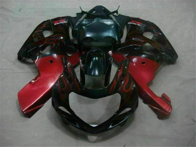 Cheap 2001-2003 Black Red Suzuki GSXR 600/750 Motorcycle Fairings Canada Cheap 2001-2003 Black Red Suzuki GSXR 600/750 Motorcycle Fairings Canada