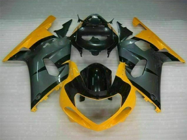 Cheap 2001-2003 Black Yellow Suzuki GSXR 600/750 Motorcycle Fairings Canada Cheap 2001-2003 Black Yellow Suzuki GSXR 600/750 Motorcycle Fairings Canada