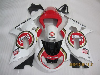 Cheap 2001-2003 Red White Lucky Strike Suzuki GSXR600 Motorcycle Fairings & Bodywork Canada