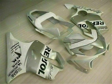 Cheap 2001-2003 White Silver Honda CBR600 F4i Motorcycle Fairings Canada