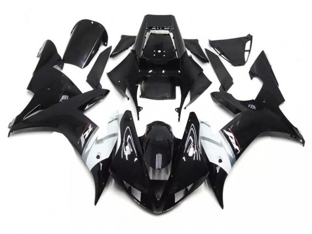 Cheap 2002-2003 Black White Yamaha YZF R1 Motorcycle Fairings & Bodywork Canada Cheap 2002-2003 Black White Yamaha YZF R1 Motorcycle Fairings & Bodywork Canada