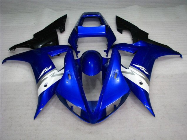 Cheap 2002-2003 Blue White Yamaha YZF R1 Injection Motorcycle Fairings Canada