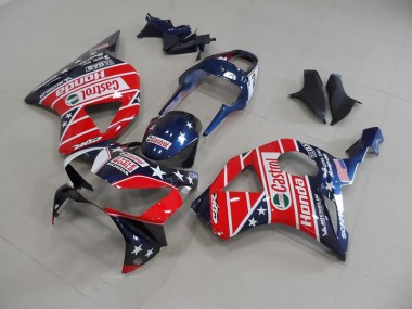 Cheap 2002-2003 Dark Blue Star Honda CBR900RR 954 Motorcycle Fairings Canada