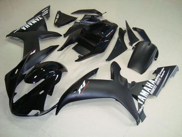 Cheap 2002-2003 Matte Black White Yamaha YZF R1 Motorcycle Fairings Canada Cheap 2002-2003 Matte Black White Yamaha YZF R1 Motorcycle Fairings Canada