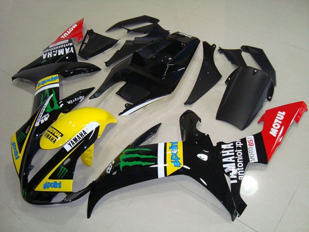 Cheap 2002-2003 Monster Drink Graphic Yamaha YZF R1 Motorcycle Fairings Canada Cheap 2002-2003 Monster Drink Graphic Yamaha YZF R1 Motorcycle Fairings Canada
