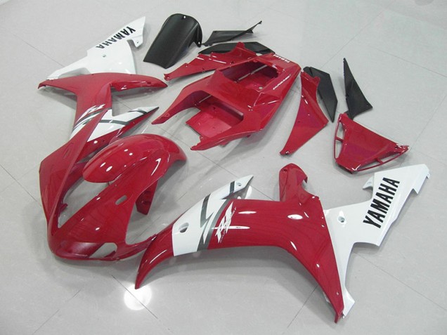 Cheap 2002-2003 Red White Yamaha YZF R1 Motorcycle Fairings Canada Cheap 2002-2003 Red White Yamaha YZF R1 Motorcycle Fairings Canada