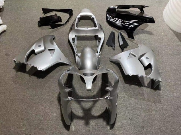 Cheap 2002-2003 Silver Glossy Black Kawasaki Ninja ZX9R Motorcycle Fairings & Bodywork Canada Cheap 2002-2003 Silver Glossy Black Kawasaki Ninja ZX9R Motorcycle Fairings & Bodywork Canada