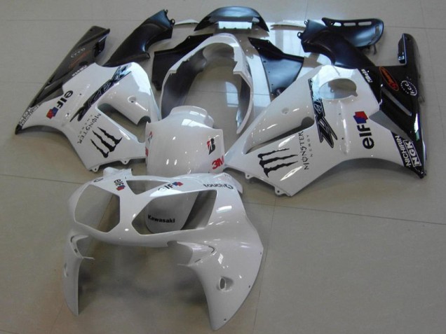 Cheap 2002-2005 White Monster Kawasaki Ninja ZX12R Motorcycle Fairings & Bodywork Canada Cheap 2002-2005 White Monster Kawasaki Ninja ZX12R Motorcycle Fairings & Bodywork Canada