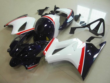 Cheap 2002-2013 White Dark Blue Honda VFR800 Motorcycle Fairings Canada