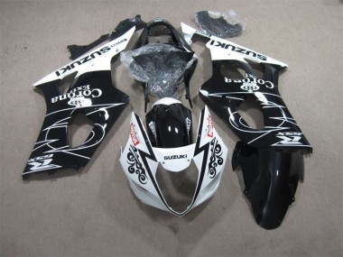Cheap 2003-2004 Black White Motul Suzuki GSXR1000 Motorcycle Fairings Canada