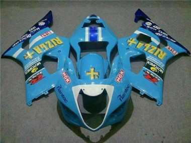Cheap 2003-2004 Blue Suzuki GSXR 1000 Motorcycle Fairings Canada