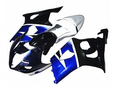 Cheap 2003-2004 Blue White Suzuki GSXR 1000 Motorcycle Fairings Canada
