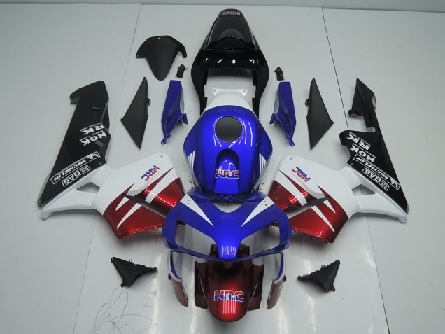 Cheap 2003-2004 Dark Red Blue Honda CBR600RR Motorcycle Fairings Canada Cheap 2003-2004 Dark Red Blue Honda CBR600RR Motorcycle Fairings Canada