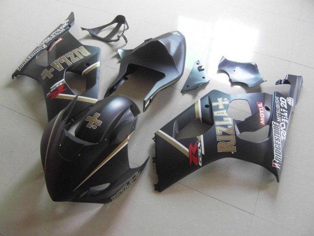Cheap 2003-2004 Matte Black Rizla Race Suzuki GSXR 1000 Motorcycle Fairings Canada Cheap 2003-2004 Matte Black Rizla Race Suzuki GSXR 1000 Motorcycle Fairings Canada