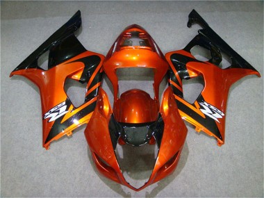 Cheap 2003-2004 Orange Black Suzuki GSXR 1000 Motorcycle Fairings Canada