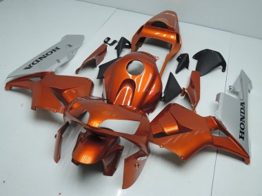 Cheap 2003-2004 Orange Silver Honda CBR600RR Motorcycle Fairings Canada