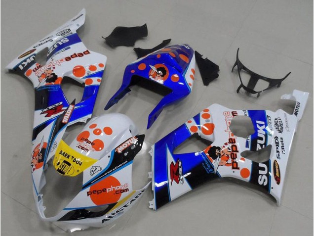 Cheap 2003-2004 Pepe Phone Suzuki GSXR 1000 Motorcycle Fairings Canada
