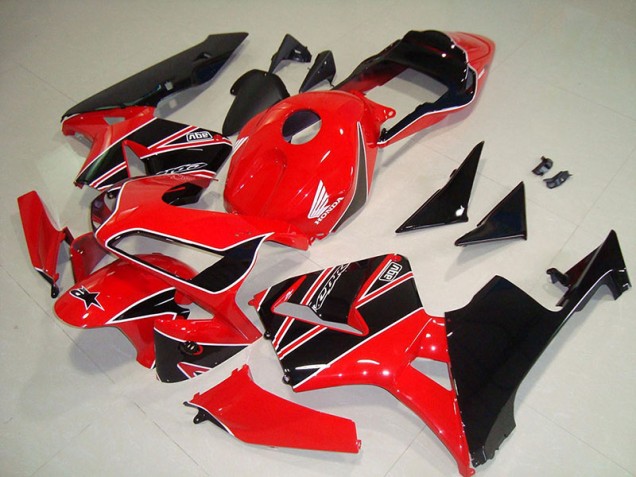 Cheap 2003-2004 Red Black Honda CBR600RR Motorcycle Fairings Canada Cheap 2003-2004 Red Black Honda CBR600RR Motorcycle Fairings Canada