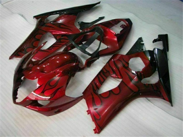 Cheap 2003-2004 Red Suzuki GSXR 1000 Motorcycle Fairings Canada Cheap 2003-2004 Red Suzuki GSXR 1000 Motorcycle Fairings Canada