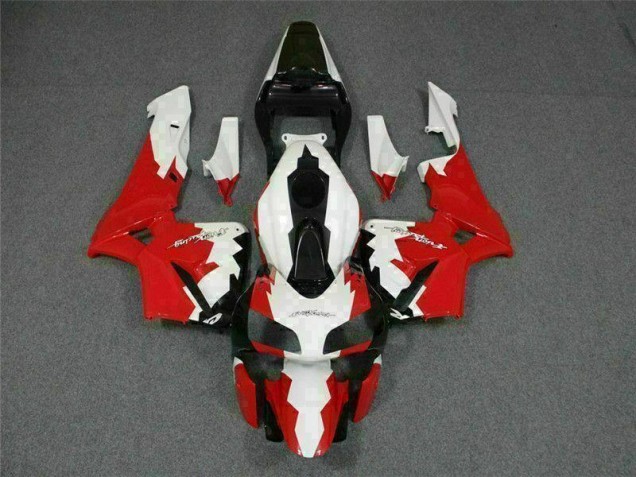 Cheap 2003-2004 Red White Honda CBR600RR Motorcycle Fairings Canada Cheap 2003-2004 Red White Honda CBR600RR Motorcycle Fairings Canada