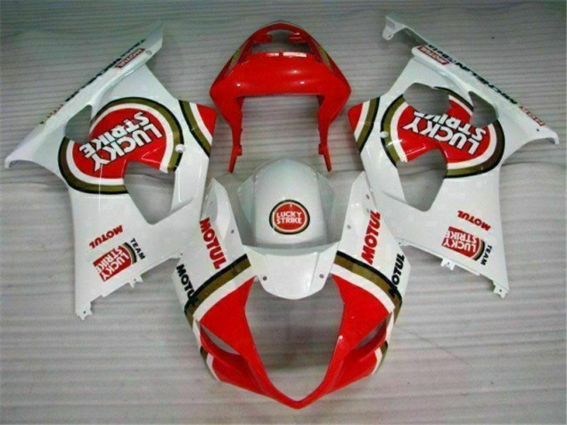 Cheap 2003-2004 Red White Suzuki GSXR 1000 Motorcycle Fairings Canada Cheap 2003-2004 Red White Suzuki GSXR 1000 Motorcycle Fairings Canada