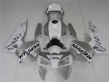 Cheap 2003-2004 Silve White Black Honda CBR600RR Motorcycle Fairings Canada