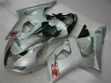 Cheap 2003-2004 Silver Suzuki GSXR 1000 Full Fairing Kit Canada