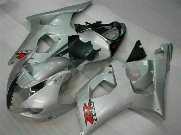 Cheap 2003-2004 Silver Suzuki GSXR 1000 Full Fairing Kit Canada Cheap 2003-2004 Silver Suzuki GSXR 1000 Full Fairing Kit Canada