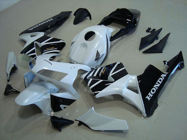 Cheap 2003-2004 White Black Honda CBR600RR Motorcycle Fairings Canada Cheap 2003-2004 White Black Honda CBR600RR Motorcycle Fairings Canada