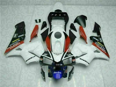 Cheap 2003-2004 White Blue Honda CBR600RR Motorcycle Fairings Canada