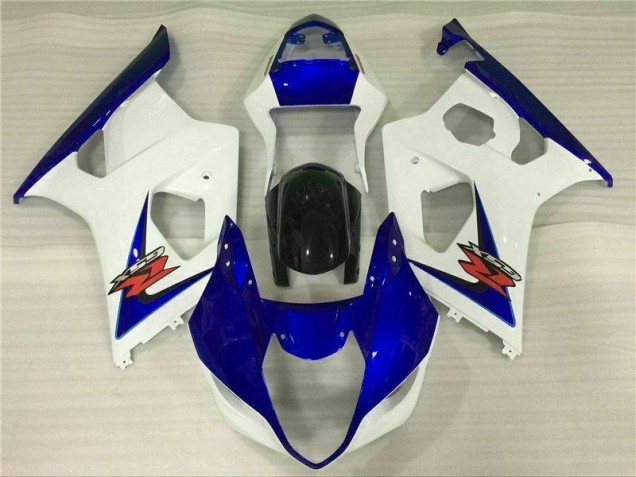 Cheap 2003-2004 White Blue Suzuki GSXR 1000 Motorcycle Fairings Canada Cheap 2003-2004 White Blue Suzuki GSXR 1000 Motorcycle Fairings Canada