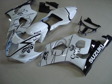 Cheap 2003-2004 White Corona Suzuki GSXR 1000 Motorcycle Fairings Canada