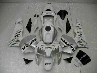 Cheap 2003-2004 White Honda CBR600RR Fairing Kit Canada
