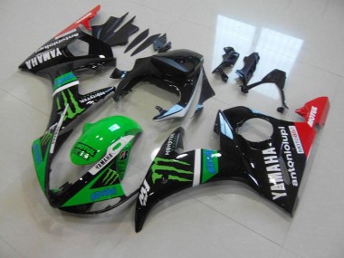 Cheap 2003-2005 Green Monster Yamaha YZF R6 Motorcycle Fairings Canada