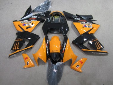 Cheap 2003-2005 Orange Monster Kawasaki Ninja ZX10R Motorcycle Fairings Canada