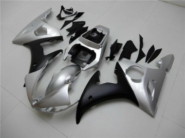 Cheap 2003-2005 Silver Black Yamaha YZF R6 Motorcycle Fairings Canada