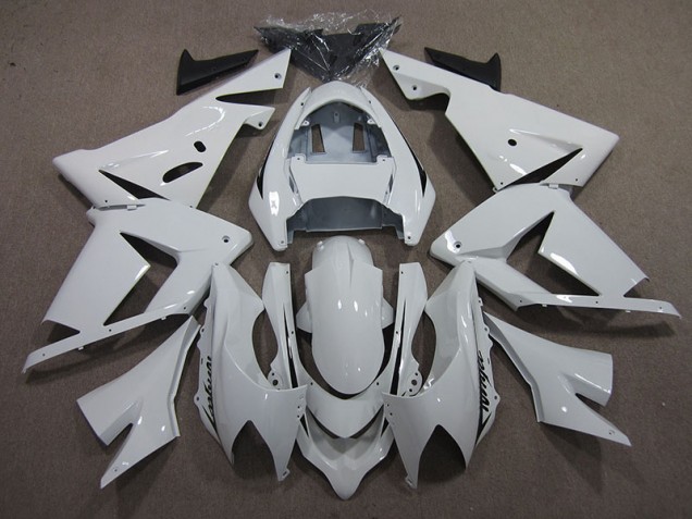 Cheap 2003-2005 White Kawasaki Ninja ZX10R Motorcycle Fairings Canada