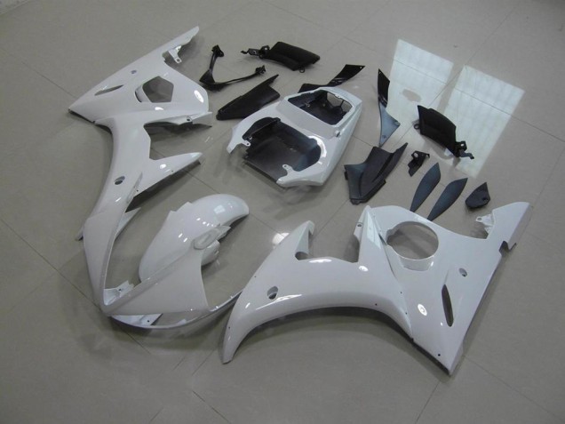Cheap 2003-2005 White No Decals Yamaha YZF R6 Motorcycle Fairings Canada Cheap 2003-2005 White No Decals Yamaha YZF R6 Motorcycle Fairings Canada