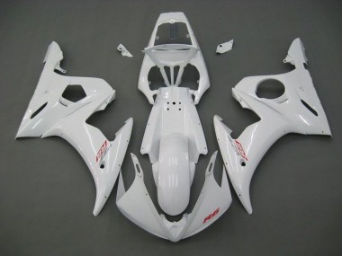 Cheap 2003-2005 White Yamaha YZF R6 Motorcycle Fairings Canada