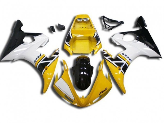 Cheap 2003-2005 Yellow Yamaha YZF R6 Motorcycle Fairings Canada Cheap 2003-2005 Yellow Yamaha YZF R6 Motorcycle Fairings Canada