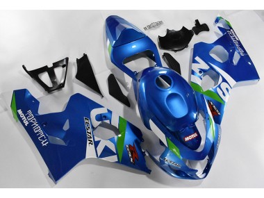 Cheap 2004-2005 Blue White Suzuki GSXR 600/750 Motorcycle Fairings Canada